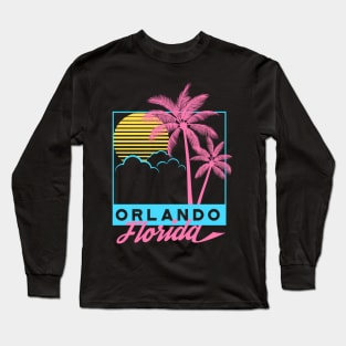 Orlando Beach Fl Florida Beach Long Sleeve T-Shirt